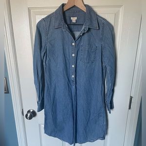 J.crew denim style dress | size small
